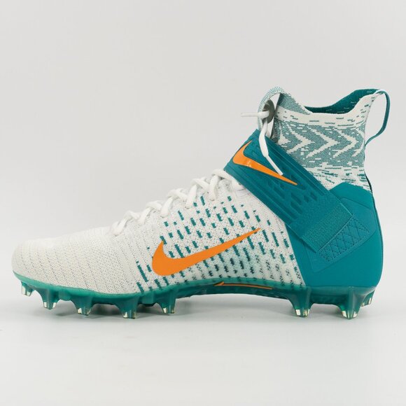 Nike Alpha Menace Elite 2 \'Miami Dolphins\' BV2077-108 Football Cleats Multi Size main image 4